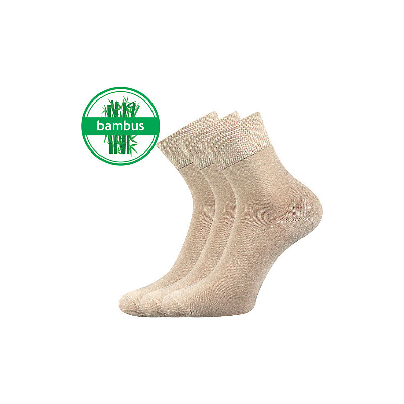 DEMI bambusové antibakteriální ponožky Lonka