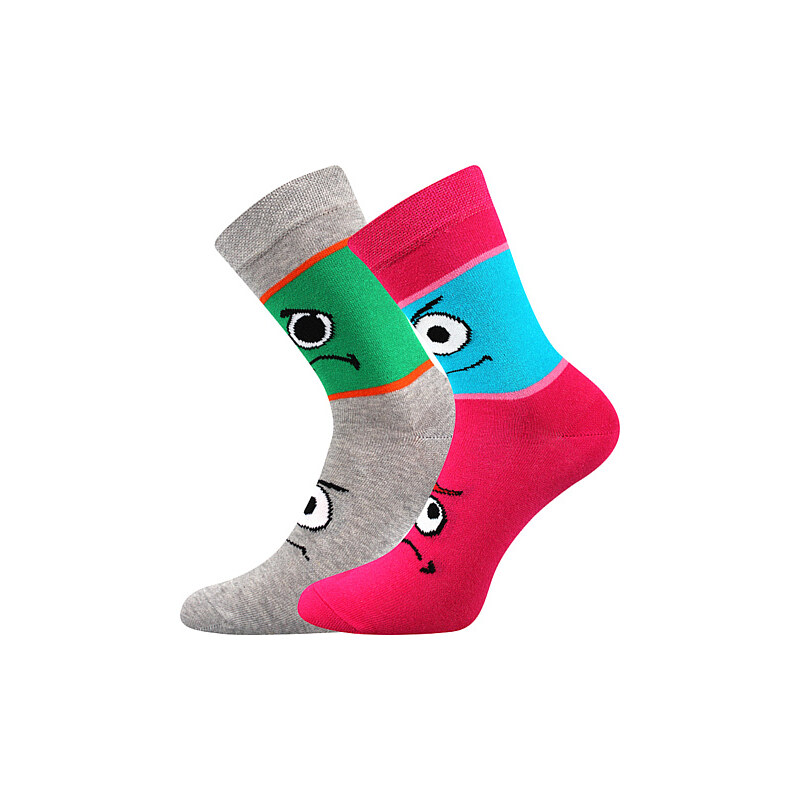 TLAMIK barevné veselé ponožky Boma - HOLKA