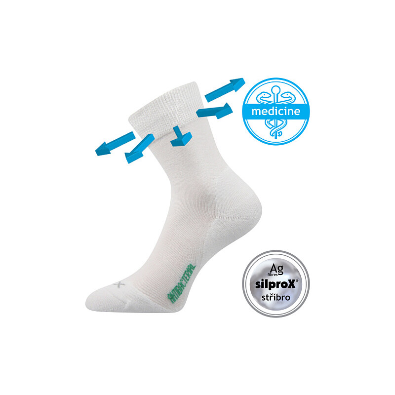 ZEUS zdravotní antibakteriální ponožky Voxx