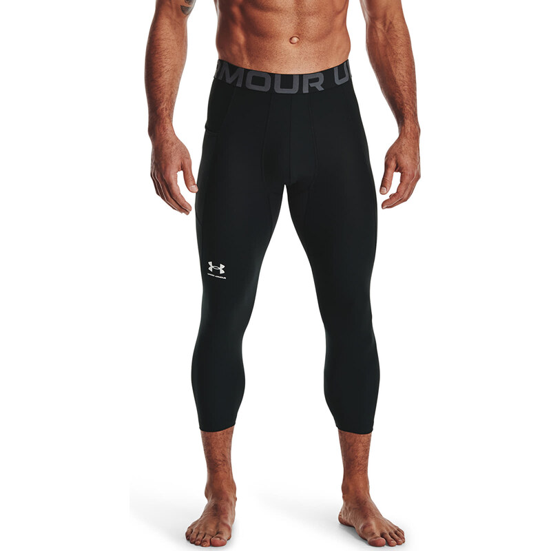 Legíny Under Armour Hg Armour 3/4 Legging Black/ White S