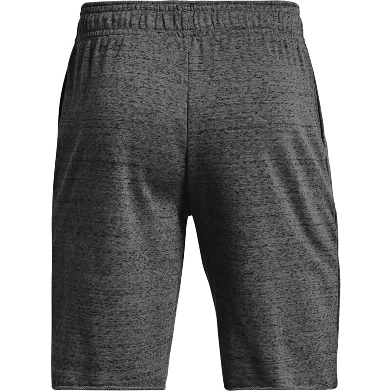 Pánské kraťasy Under Armour Rival Terry Short Pitch Gray Full Heather/ Onyx White