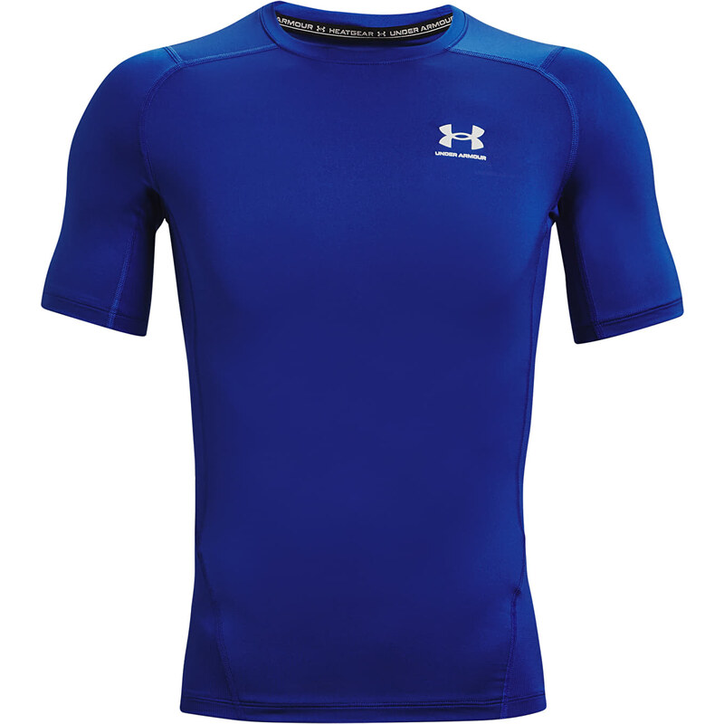 Tričko Under Armour Hg Armour Comp SS Royal/ White XXL