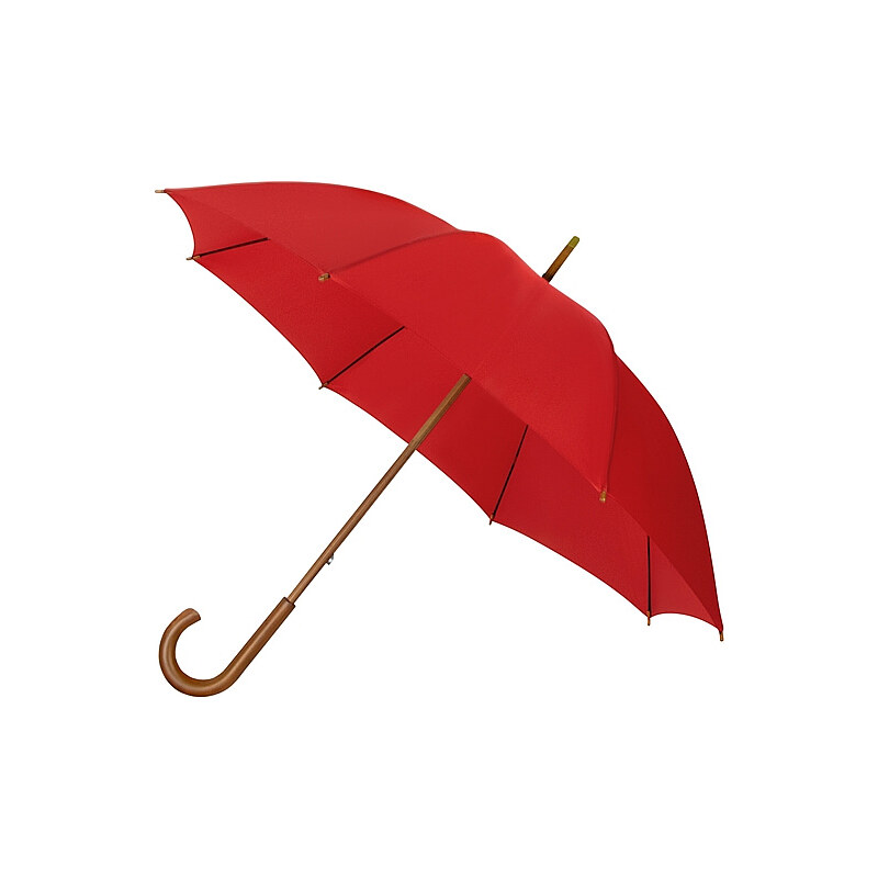 ECO by Impliva Mistral ECO holový deštník červený