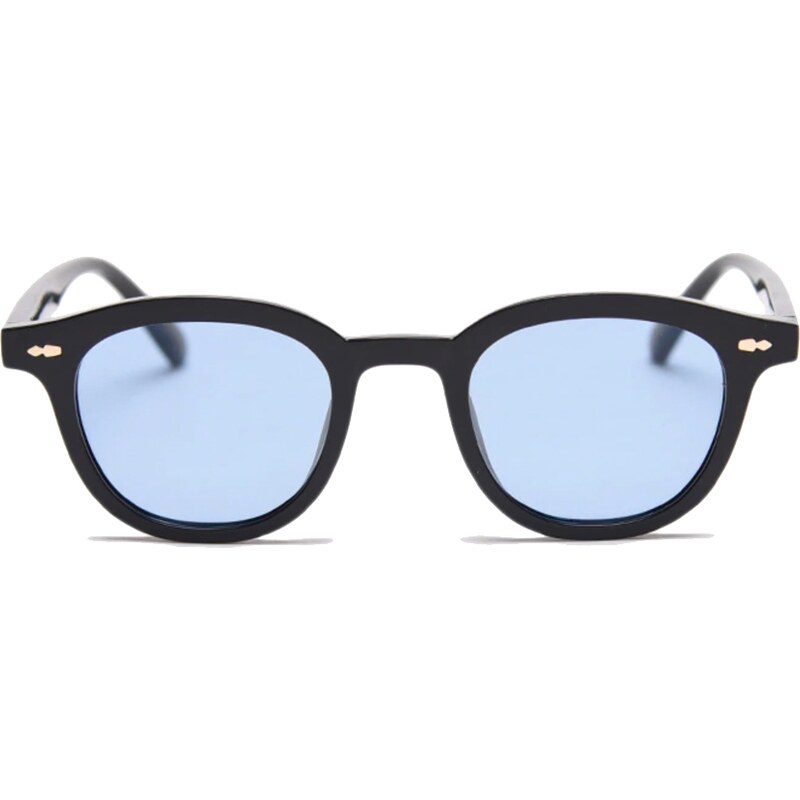 VeyRey Sluneční brýle oválné Depp modrá skla