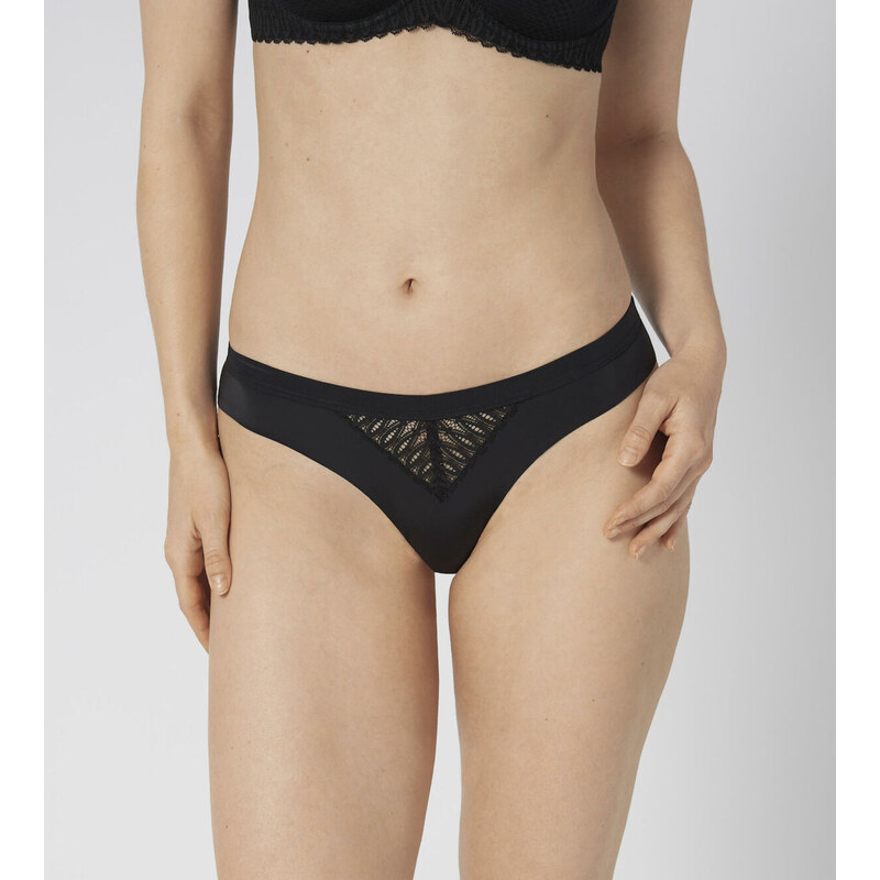Dámské kalhotky Aura Spotlight Brazilian černé - Triumph 69882796