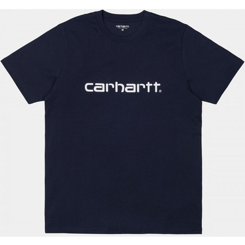 TRIKO CARHARTT WIP cript / - modrá -