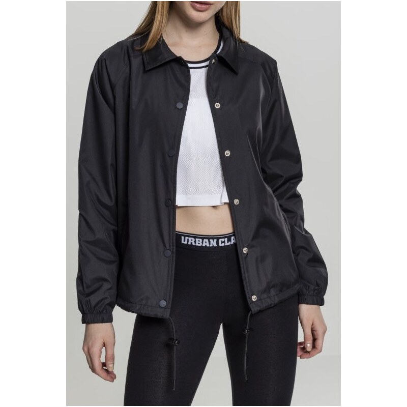 Bunda Urban Classics Ladies Coach Jacket - black