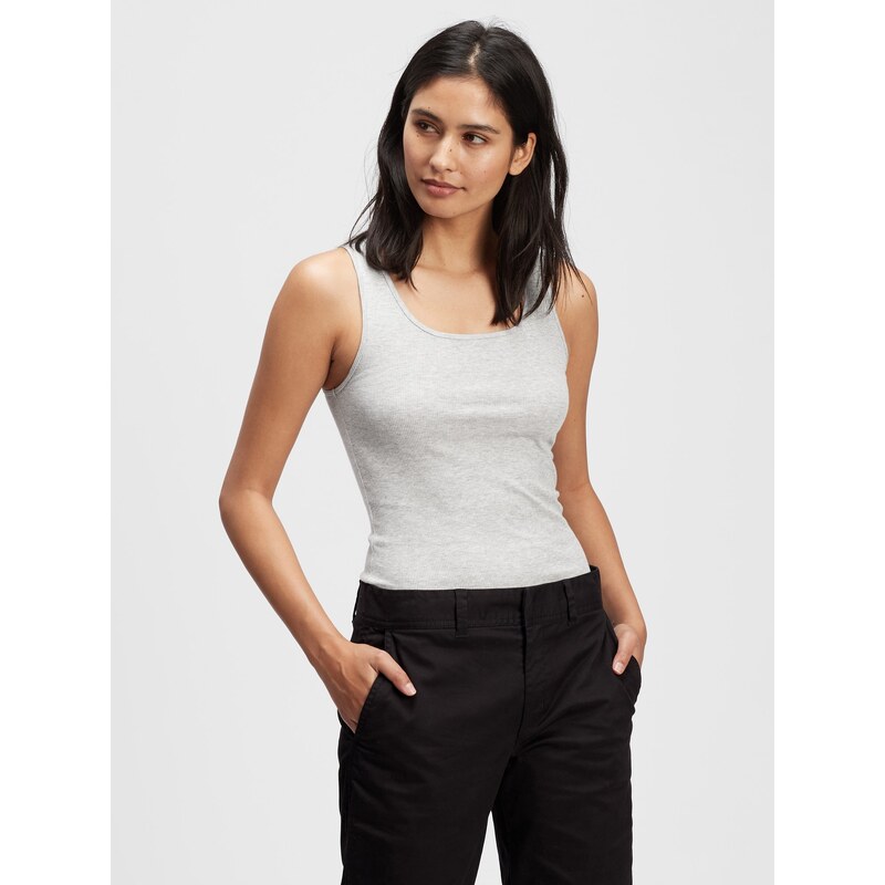 GAP Tílko ribbed tank top - Dámské 107048642
