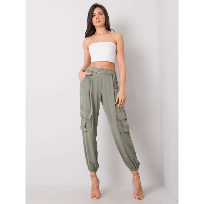 Och Bella Trousers-TW-SP-BI-81858.69-khaki