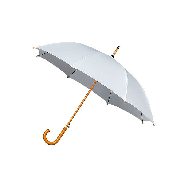 Falcone Dámský holový deštník AUTOMATIC bílý