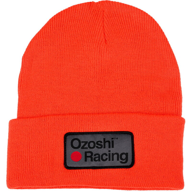 Ozoshi zimní čepice Heiko Cuffed Beanie oranžová OWH20CFB004