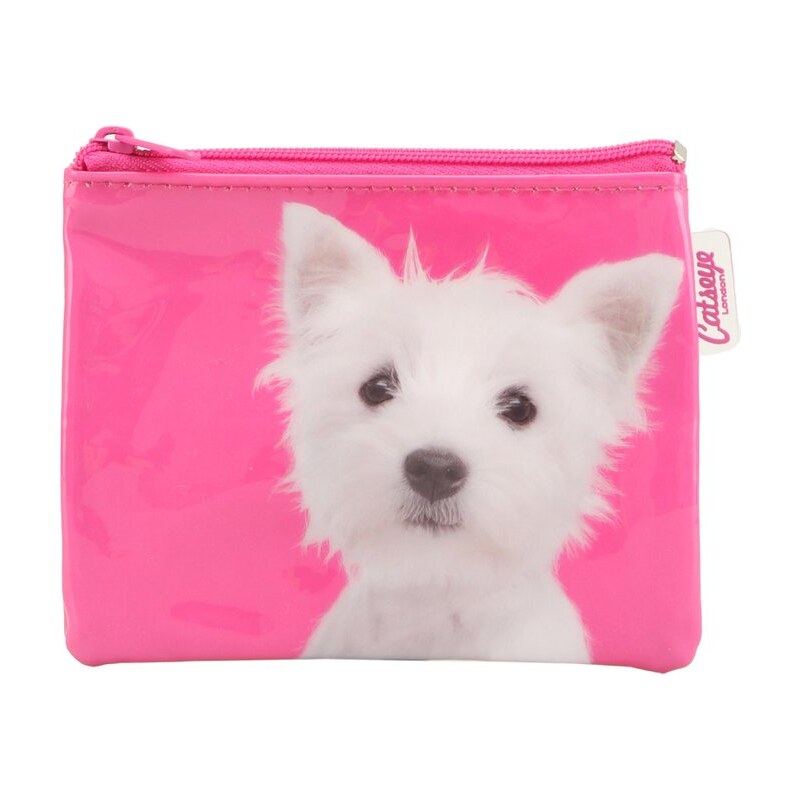 Peněženka na drobné Catseye London Terrier on Pink