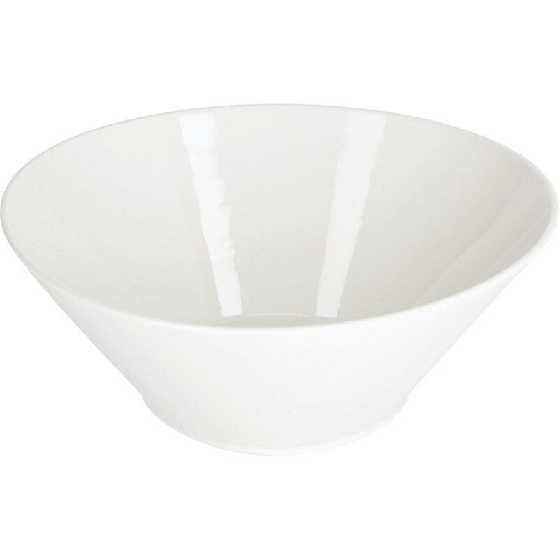 Bílá porcelánová miska Kave Home Pierina 24,5 cm