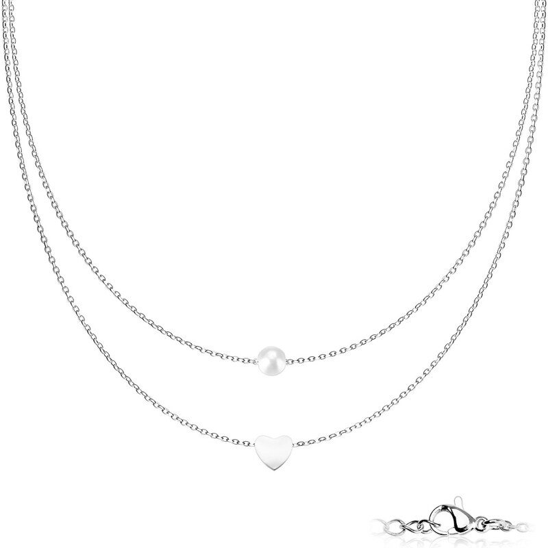 Dámský náhrdelník z chirurgické oceli ELISA