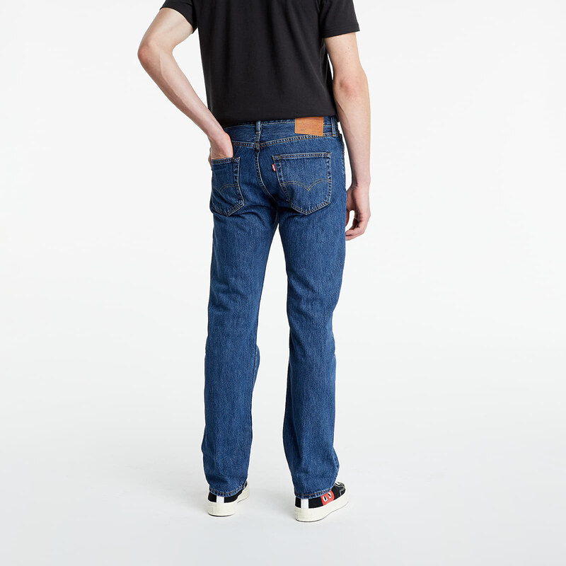 Pánské kalhoty Levi's 501 Original Stonewash Jeans Blue