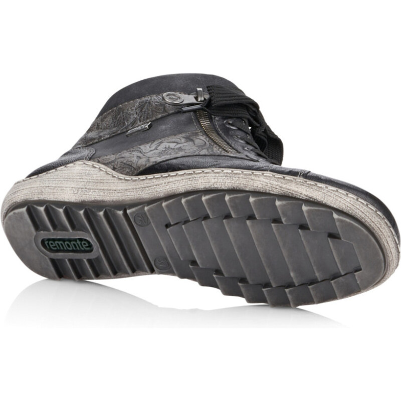 RIEKER Dámská kotníková obuv REMONTE R1497-45 černá