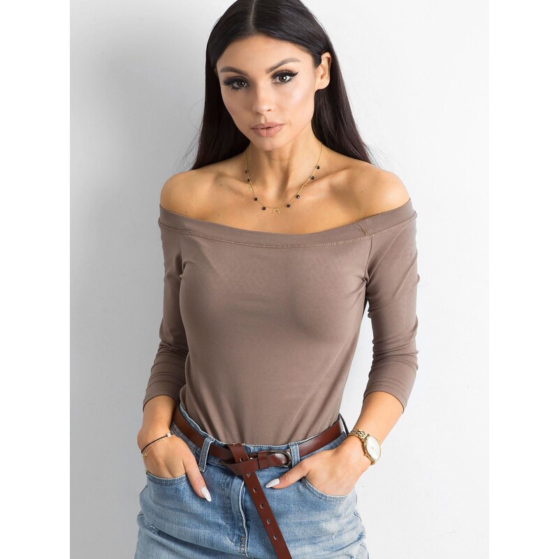 BASIC Feel Good Blouse-RV-BZ-4692.99-brown