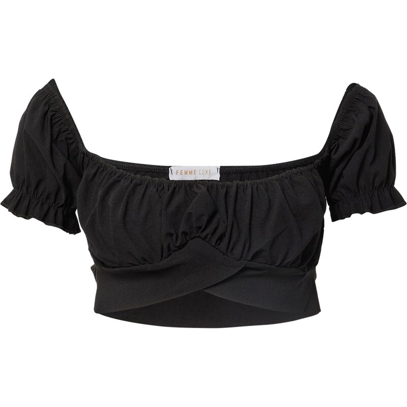Femme Luxe Tričko CHLOE černá
