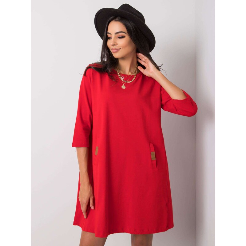 RELEVANCE Dress-RV-SK-6274.36P-Red