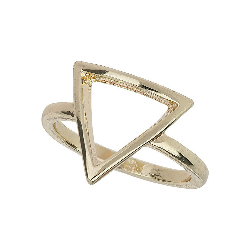 Topshop Simple Cut Out Triangle Ring