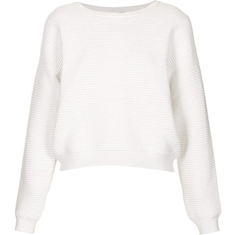 Topshop Knitted Rib Texture Jumper