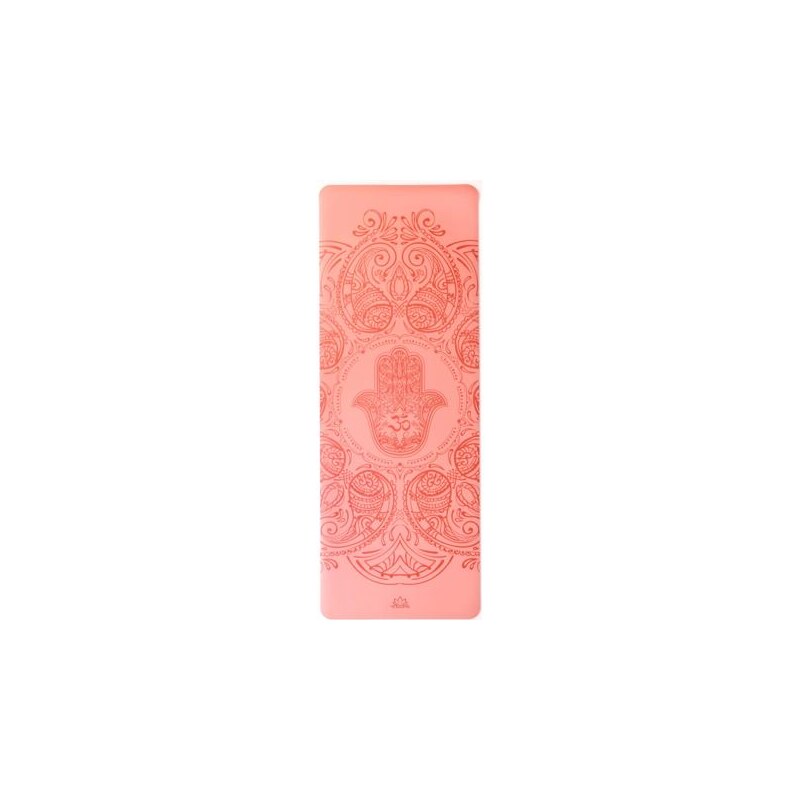 YOGGYS ALL YOGA MAT [HAMSA PEACH] neklouzavá podložka na jógu