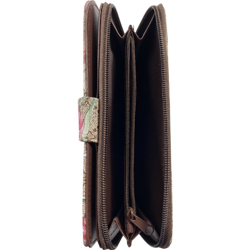 Swifts Dámská peněženka s motivem hnědá 9189