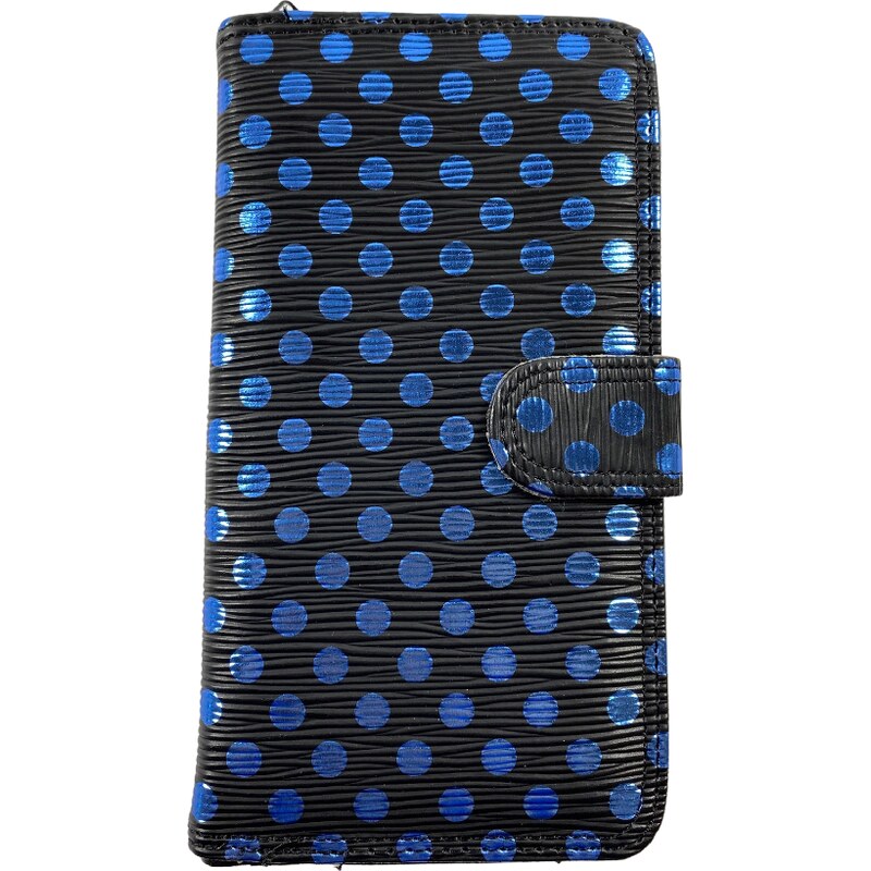 Swifts Dámská peněženka s puntíky modrá 4624