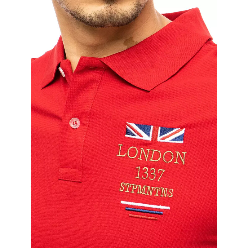 Pánské tričko s límečkem DStreet London