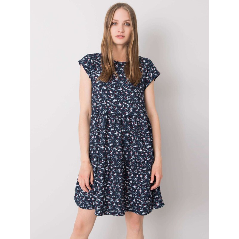 Factory Price Dress-D50051Z30268-navy blue