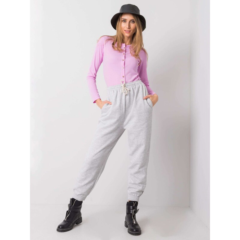 NieZnaszMnie Sweatpants-TW-DR-G-080.17-light gray