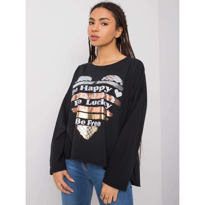 Italy Moda Blouse-DHJ-BZ-21103.06P-black