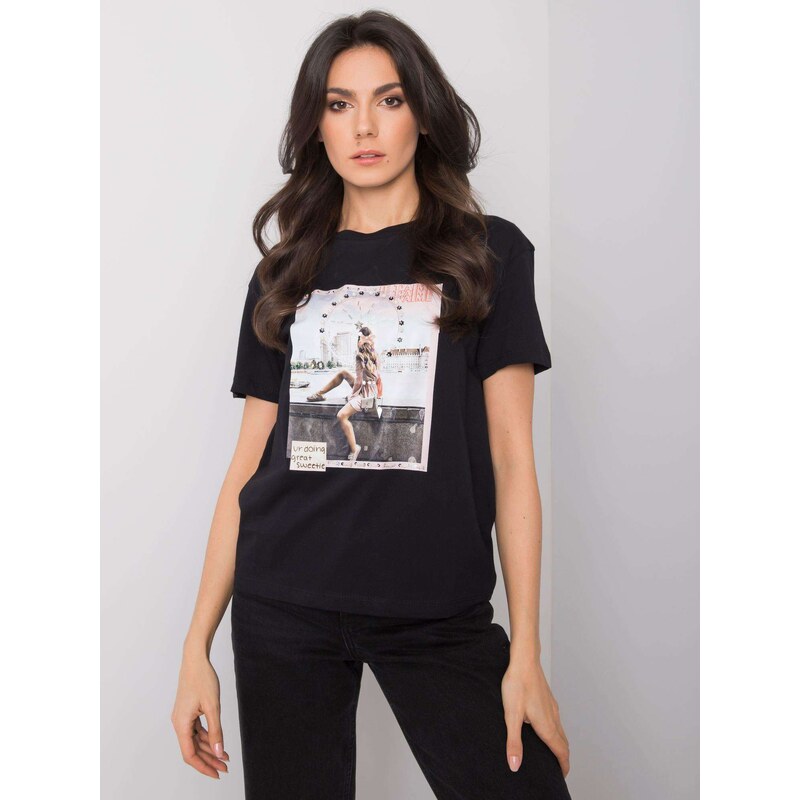 PEPPER & MINT T-shirt-PM-TS-SS21TX41.20-black