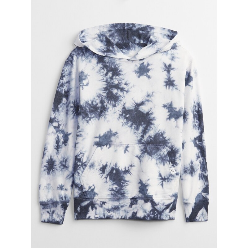 GAP Dětská mikina tie-dye hoodie - Kluci