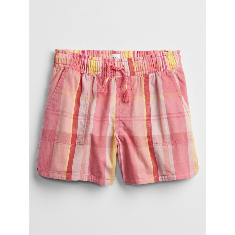 GAP Dětské kraťasy woven pull-on shorts - Holky