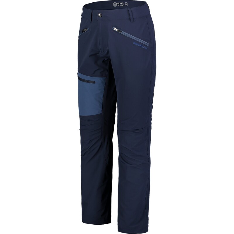 Nordblanc Modré pánské outdoorové kalhoty TRAVELER