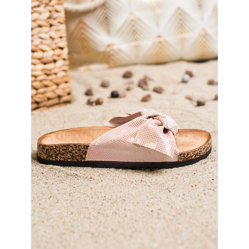 Shelvt COMER COMFORTABLE FLIP-FLOPS WITH BOW