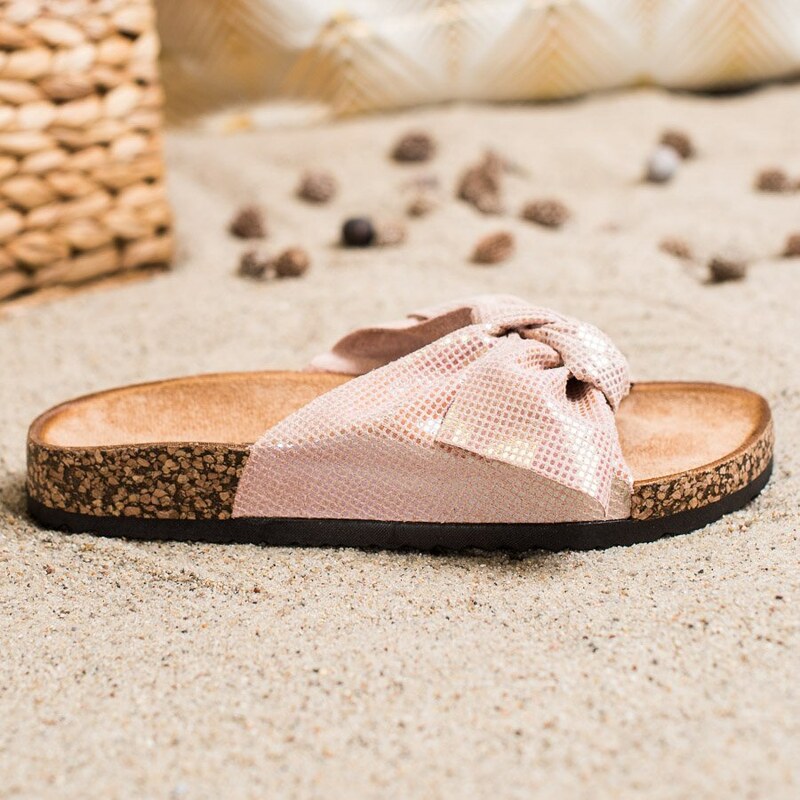 Shelvt COMER COMFORTABLE FLIP-FLOPS WITH BOW