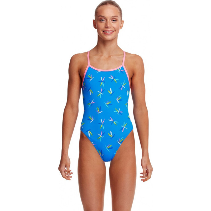 Funkita Buzz Bird Single Strap One Piece Girls 30