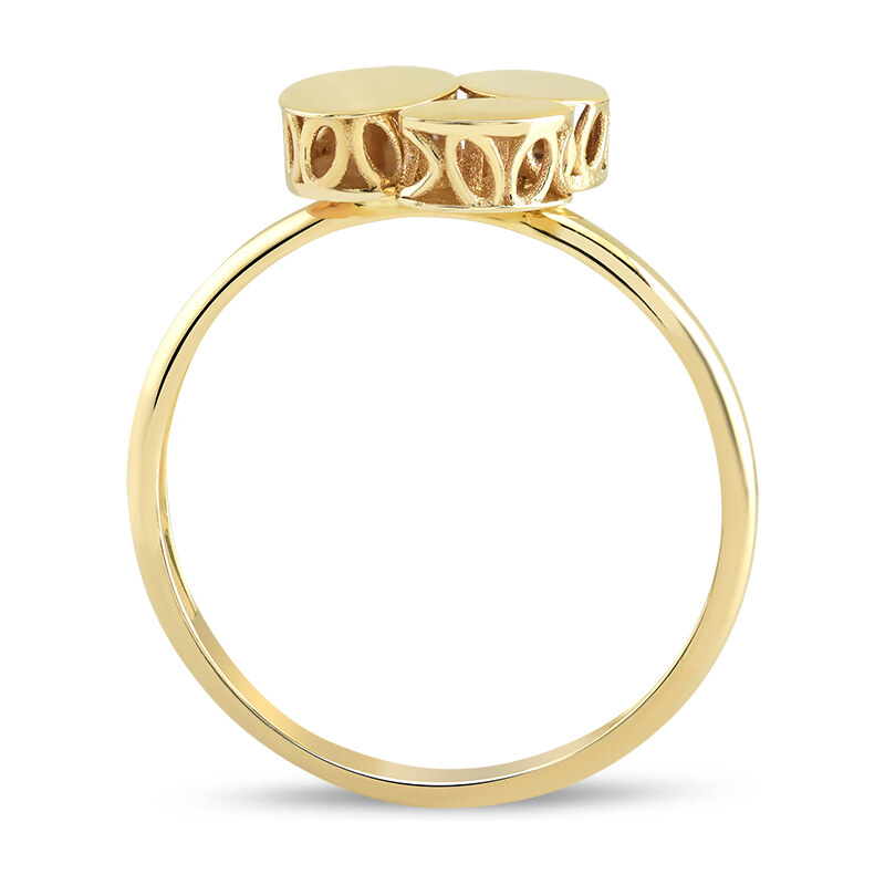 Lillian Vassago Designový zlatý prsten LLV22-GR010Y