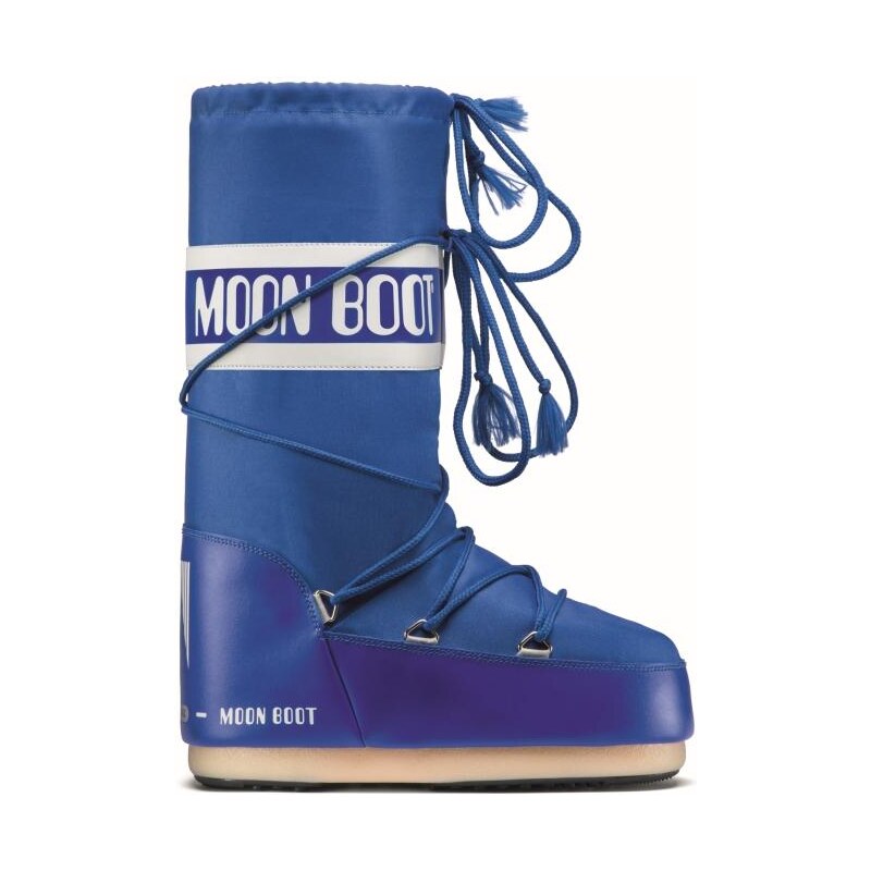 boty MOON BOOT ICON NYLON, 075 electric blue Velikost 27/30