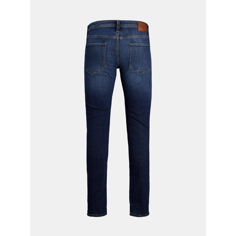 Modré slim fit džíny Jack & Jones Glenn - Pánské