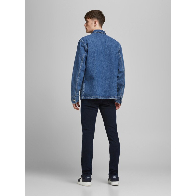 Tmavě modré slim fit džíny Jack & Jones Glenn - Pánské