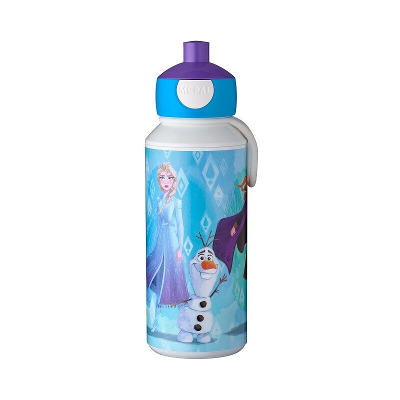 Dětská láhev na vodu s pítkem Campus, 400ml, Mepal, frozen