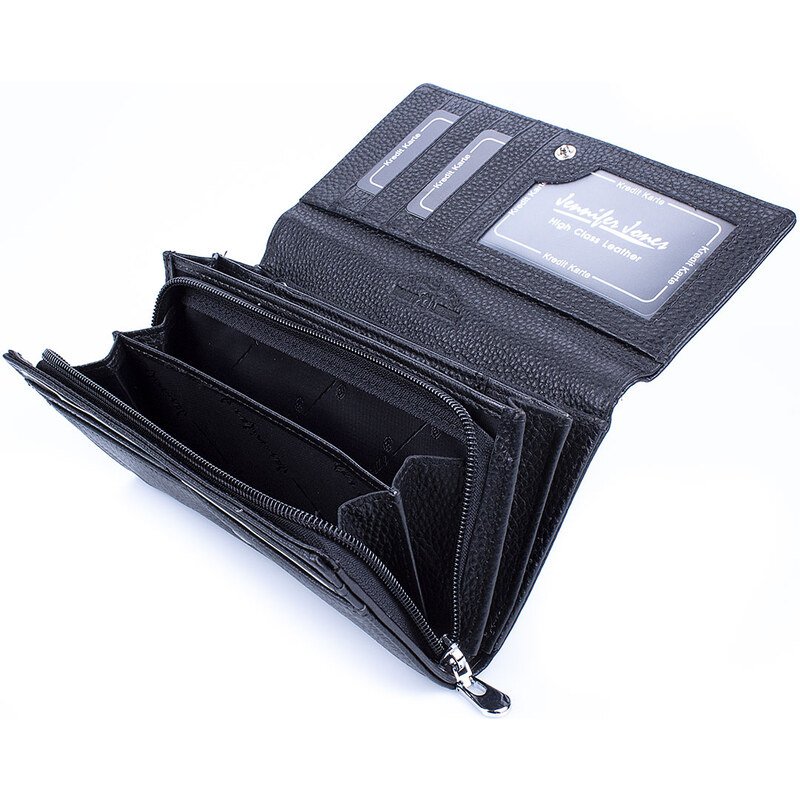 Dámská kožená peněženka 5374 černá Jennifer Jones