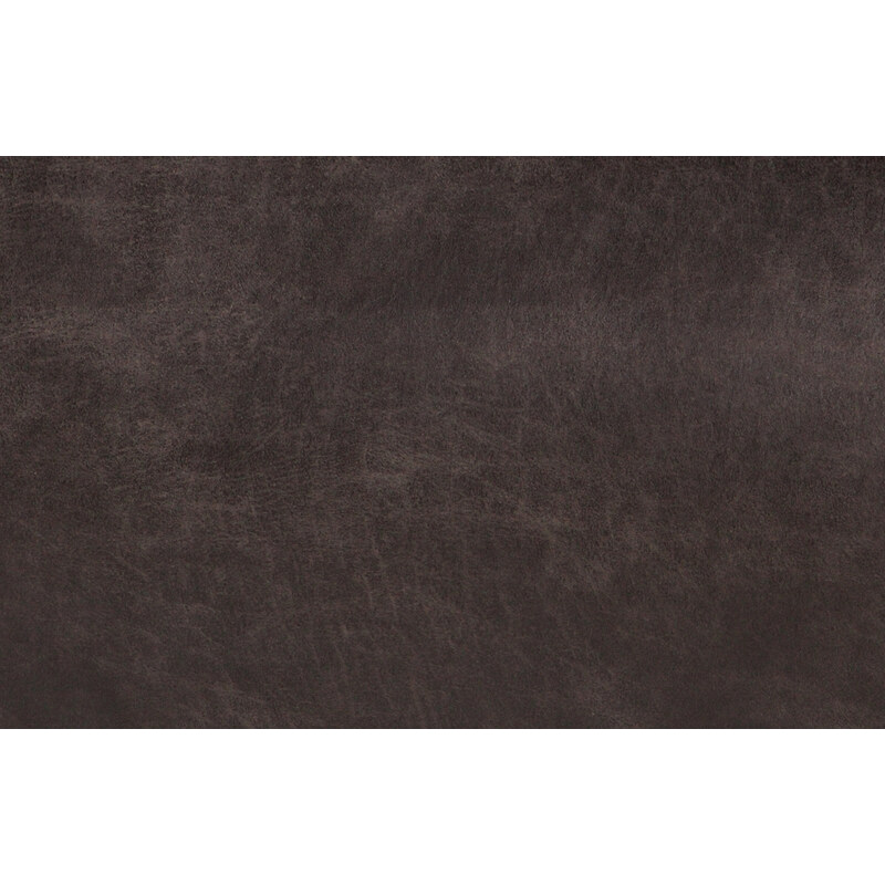Hoorns Černá koženková rohová pohovka Bearny 305 cm, levá