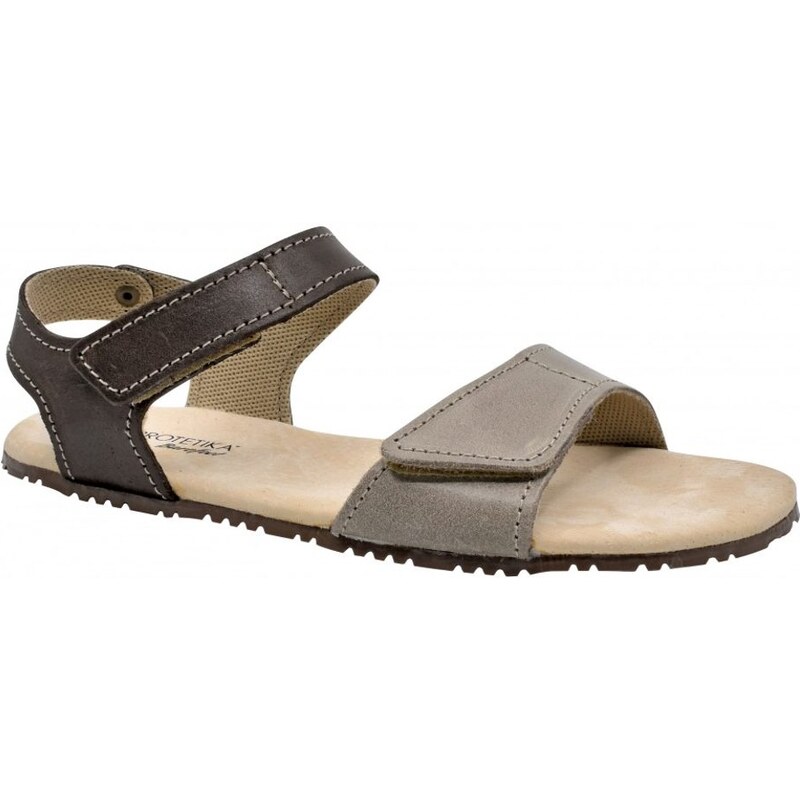 Protetika dámské barefoot sandály BELITA 40, Protetika, hnědo šedá