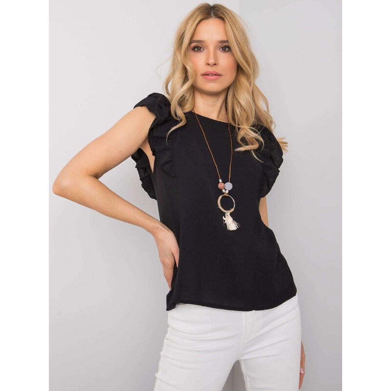 Och Bella Blouse-TW-BZ-BI-BF002.88-black