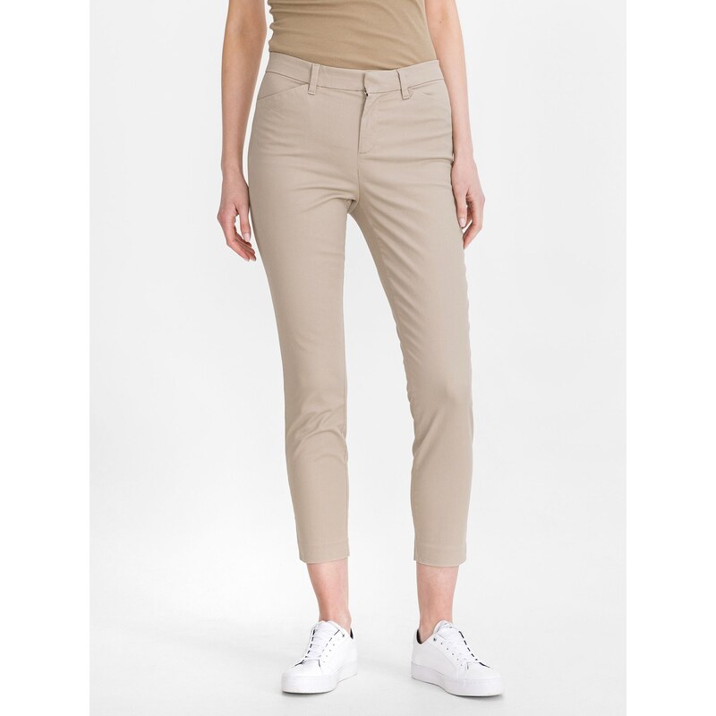 GAP Kalhoty signature skinny ankle khakis - Dámské