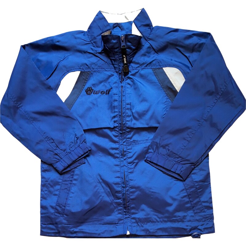 WOLF-Chlapecká šustáková bunda modrá